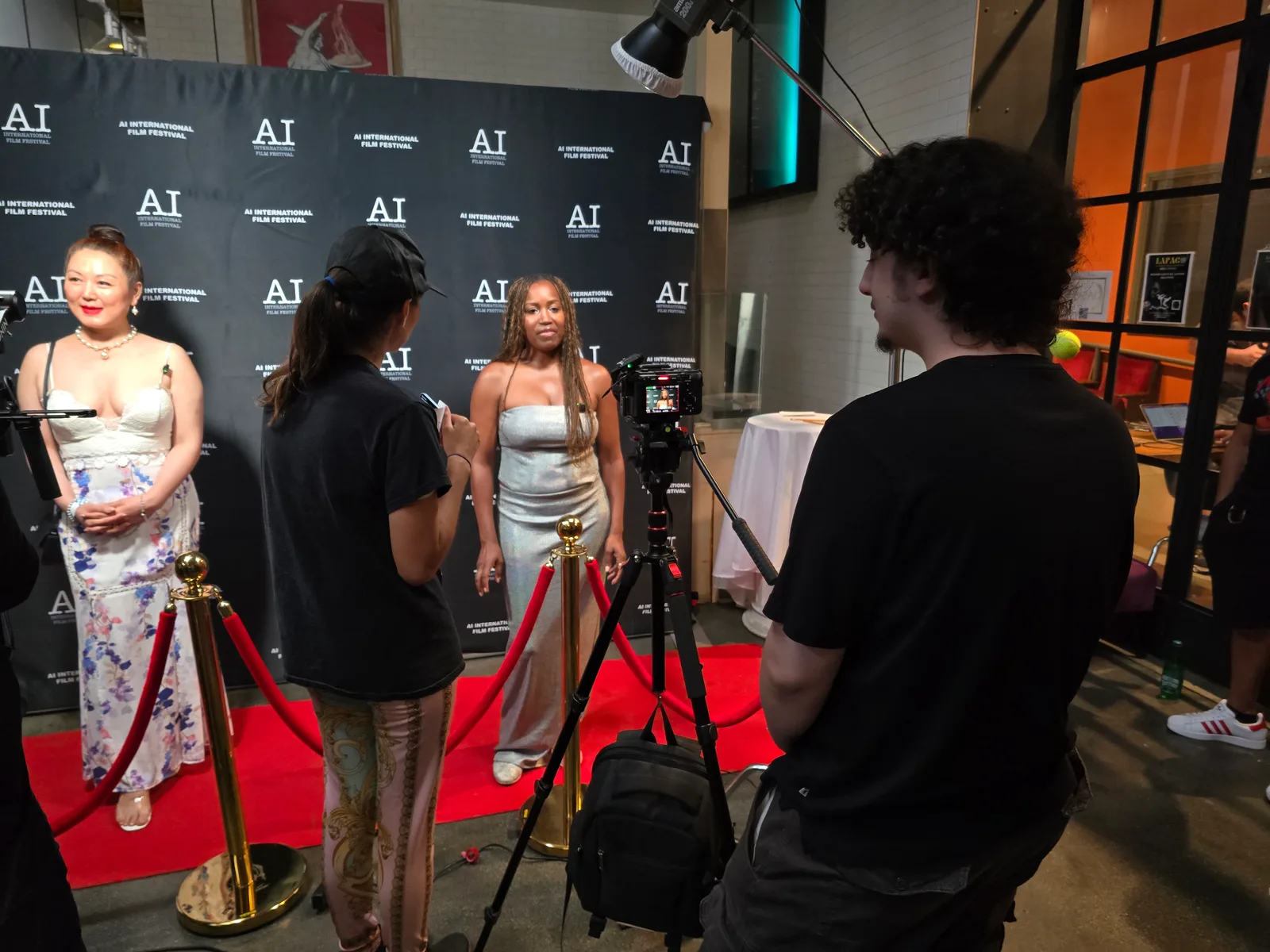 The red carpet